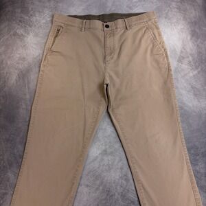 English Laundry Mens Tan Khaki Chino‎ Pants Straight Leg 36x32